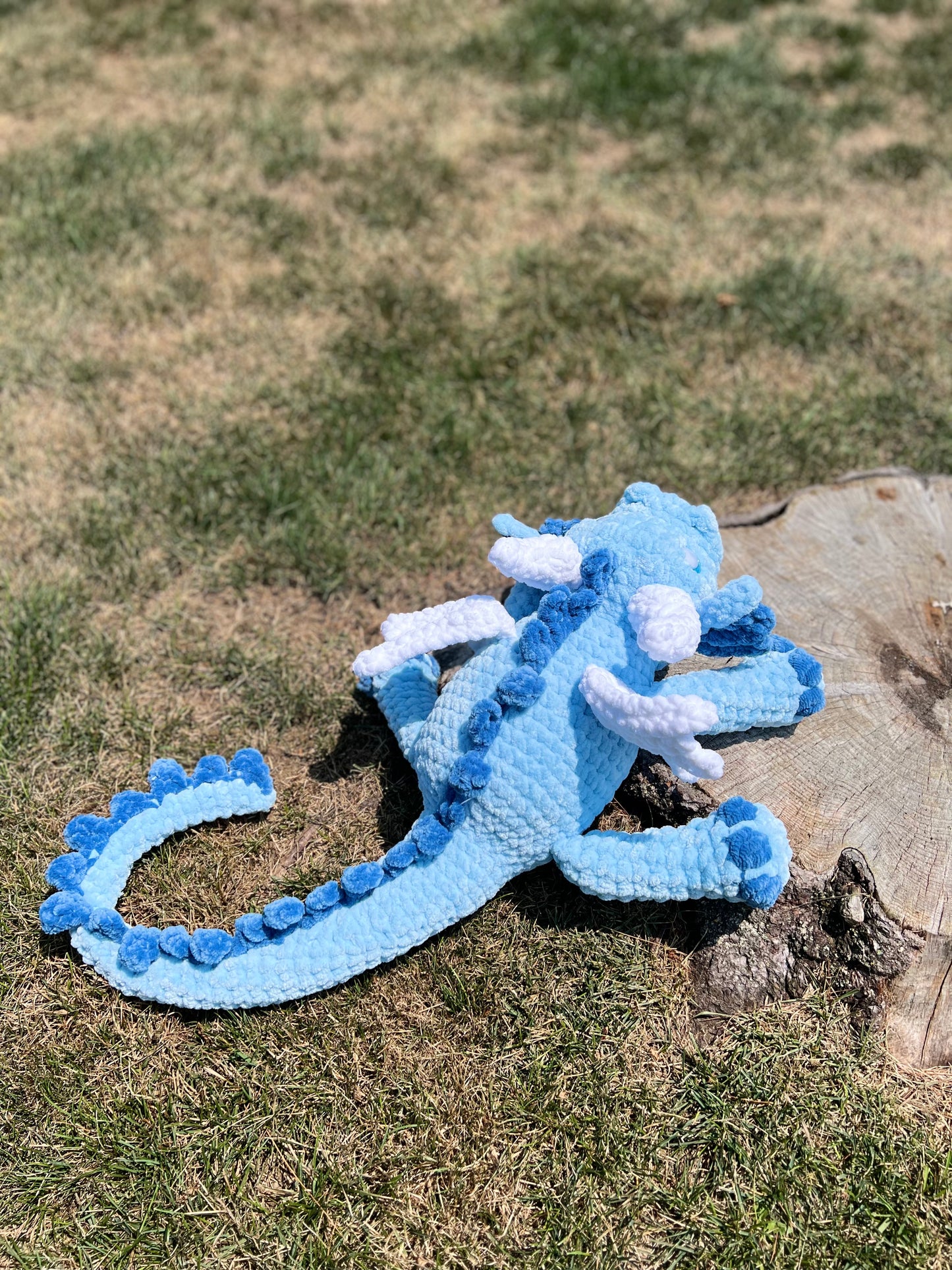 Viserion Crochet Snuggle Dragon