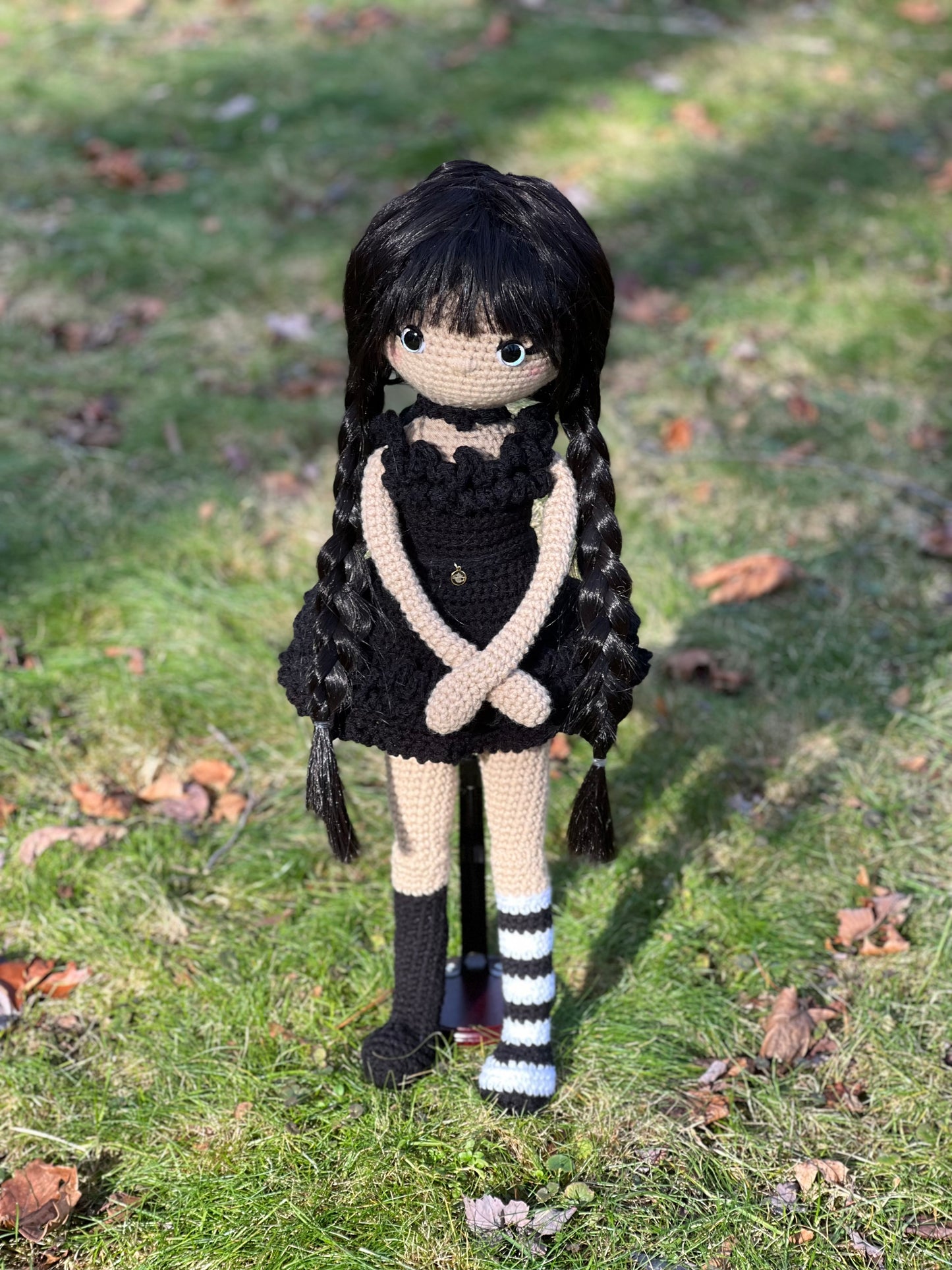 Wednesday Addams inspired Doll