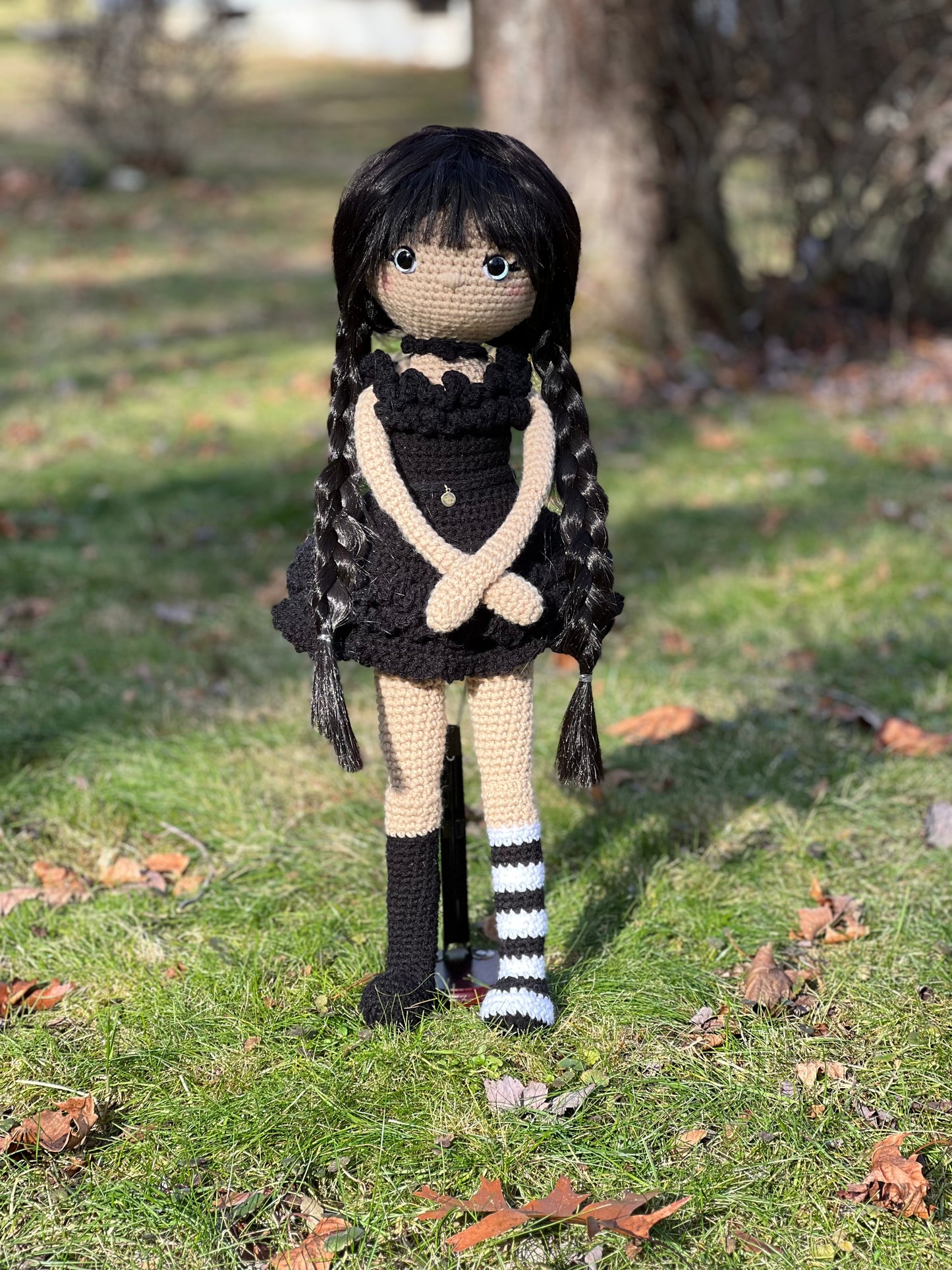 Wednesday Addams inspired Doll