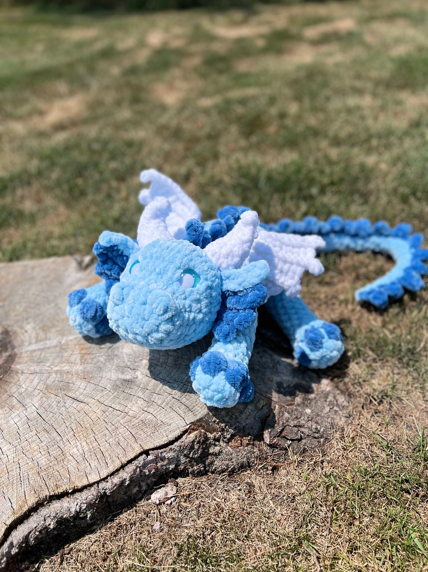 Viserion Crochet Snuggle Dragon