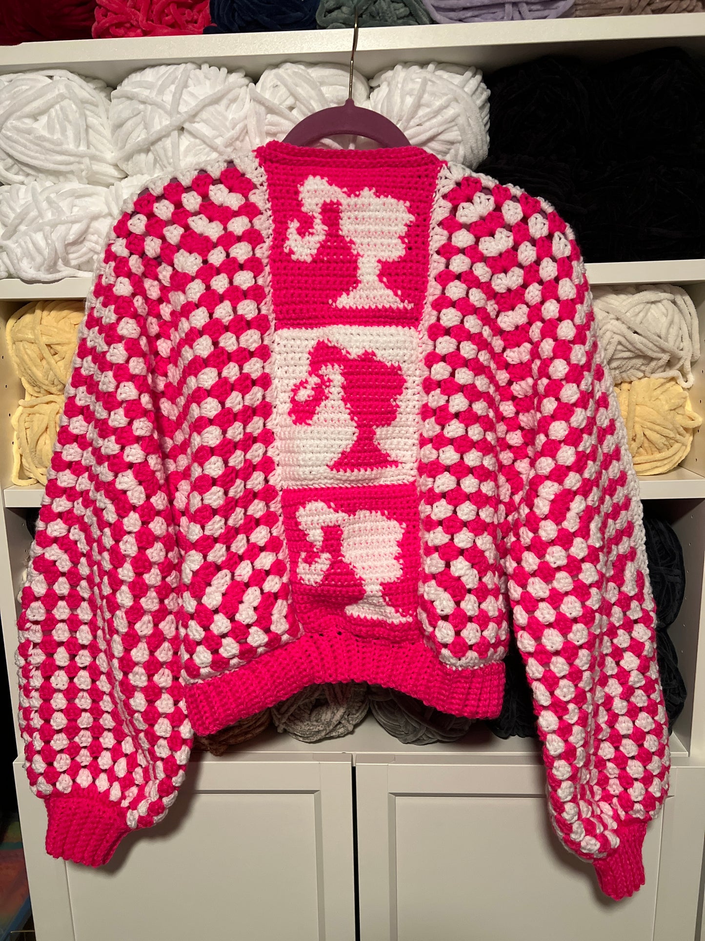 Barbie Hexagon Cardigan