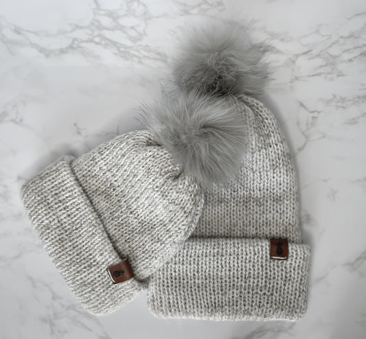 Mama/ Dada and Mini beanie set