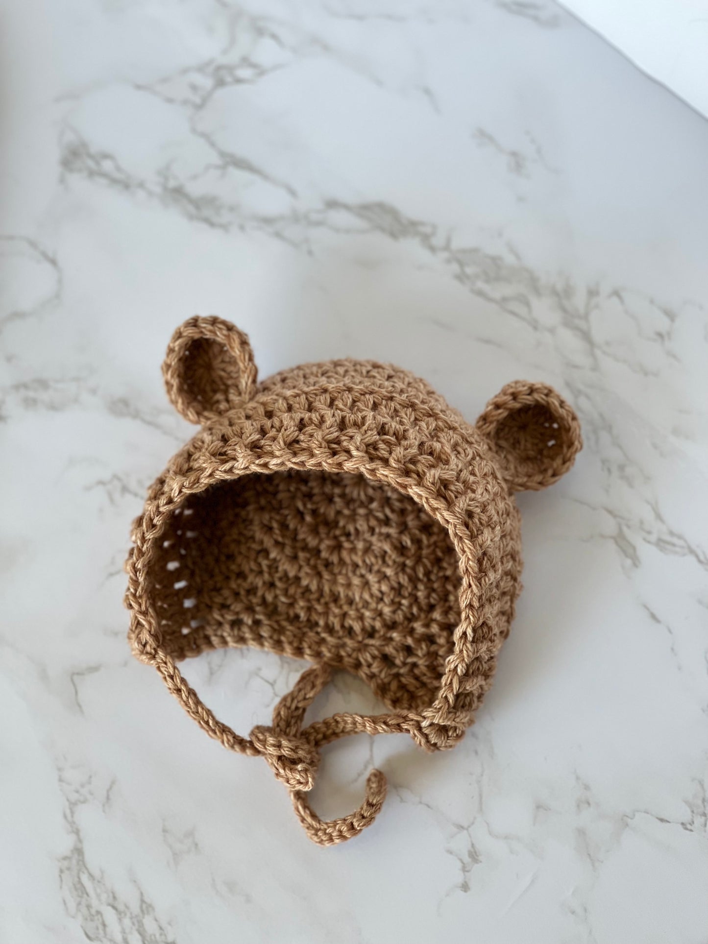 100% Cashmere Newborn Crochet Romper